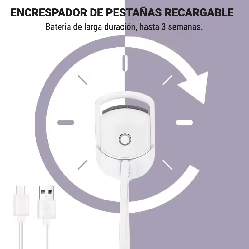 👁️ ENCRESPADOR DE PESTAÑAS ELÉCTRICO