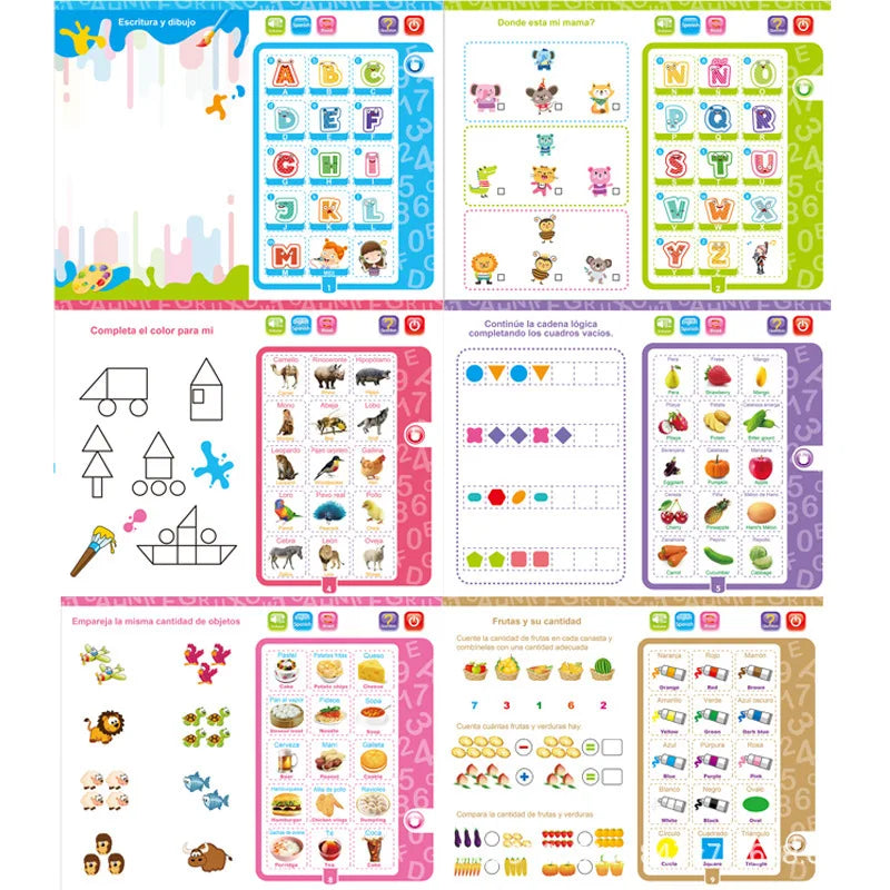 LIBRO INTERACTIVO BILINGUE PARA NIÑOS