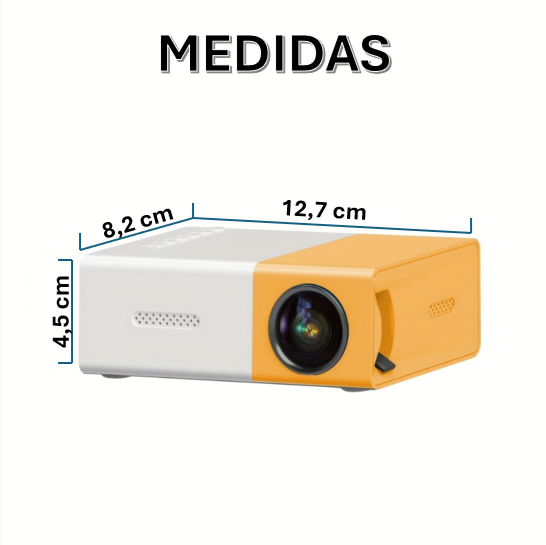 ⚙️ MINI PROYECTOR PORTÁTIL HDMI, VGA, USB y SD
