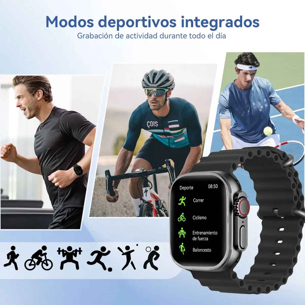 ⌚ SMARTWATCH 7 EN 1 – ¡DISEÑO PREMIUM Y FUNCIONES AVANZADAS!