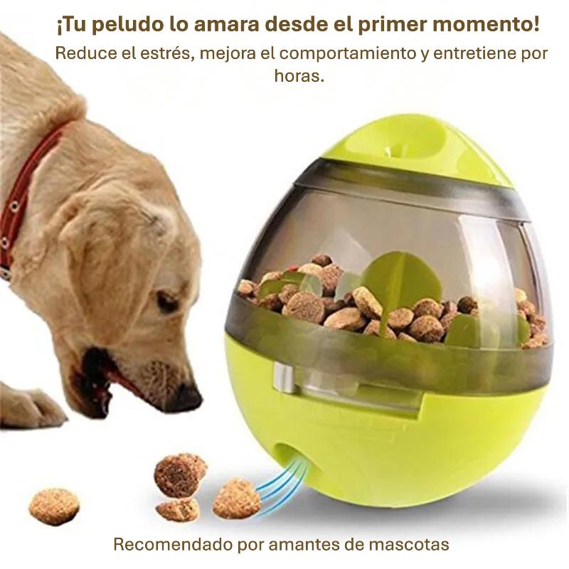 🐾 JUGUETE INTERACTIVO DISPENSADOR DE COMIDA – ¡DIVERSIÓN Y ALIMENTACIÓN EN UNO!
