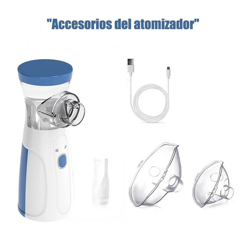 🌬️ NEBULIZADOR PORTÁTIL PARA NIÑOS Y ADULTOS