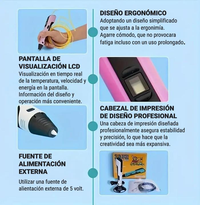 ✨ LÁPIZ 3D PARA TODAS LAS EDADES