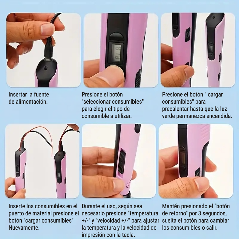 ✨ LÁPIZ 3D PARA TODAS LAS EDADES