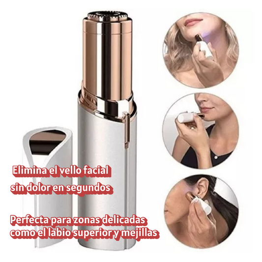 💖 DEPILADORA DE VELLO FACIAL FLAWLESS – SUAVIDAD INSTANTÁNEA, SIN DOLOR