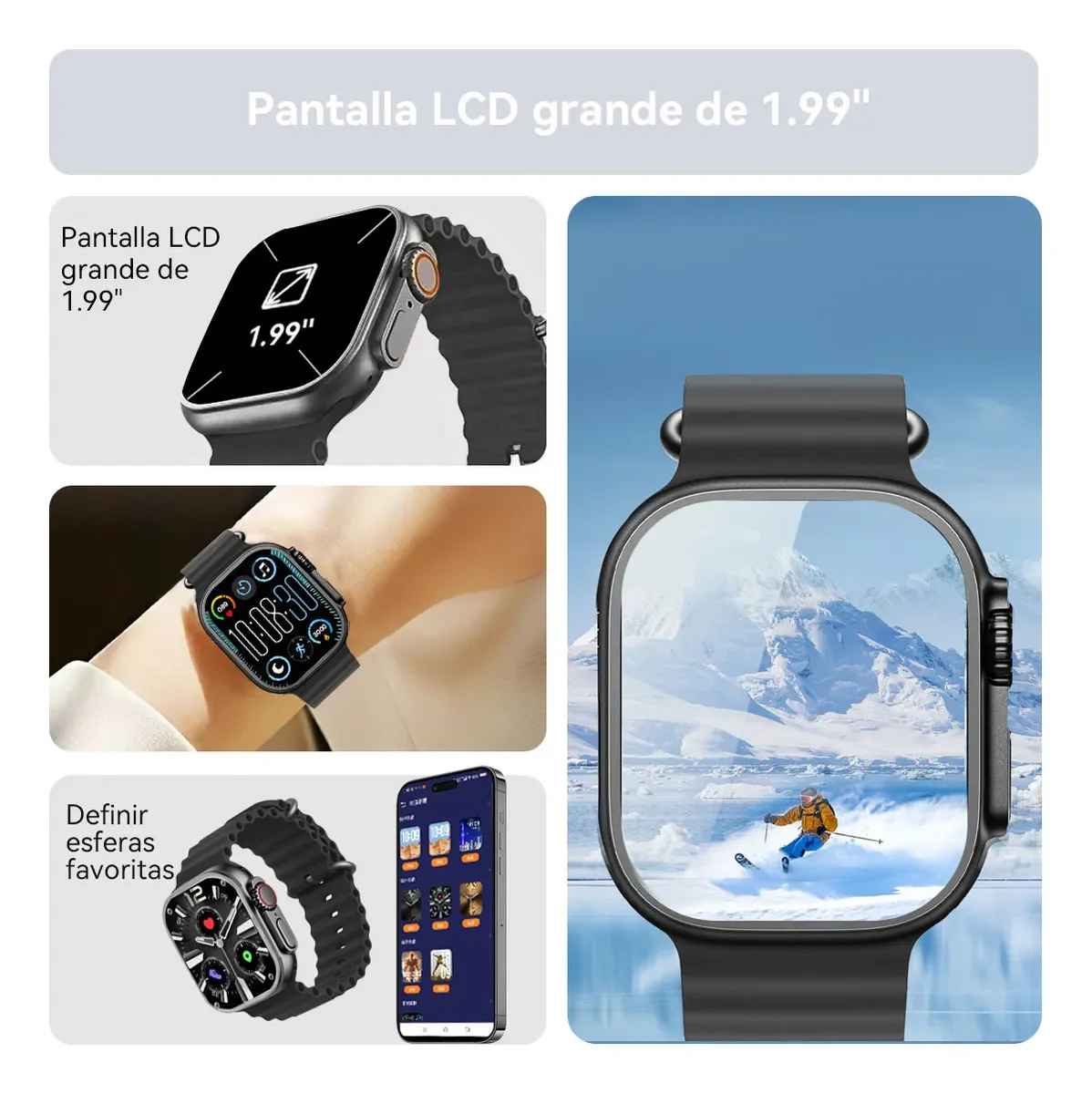 ⌚ SMARTWATCH 7 EN 1 – ¡DISEÑO PREMIUM Y FUNCIONES AVANZADAS!