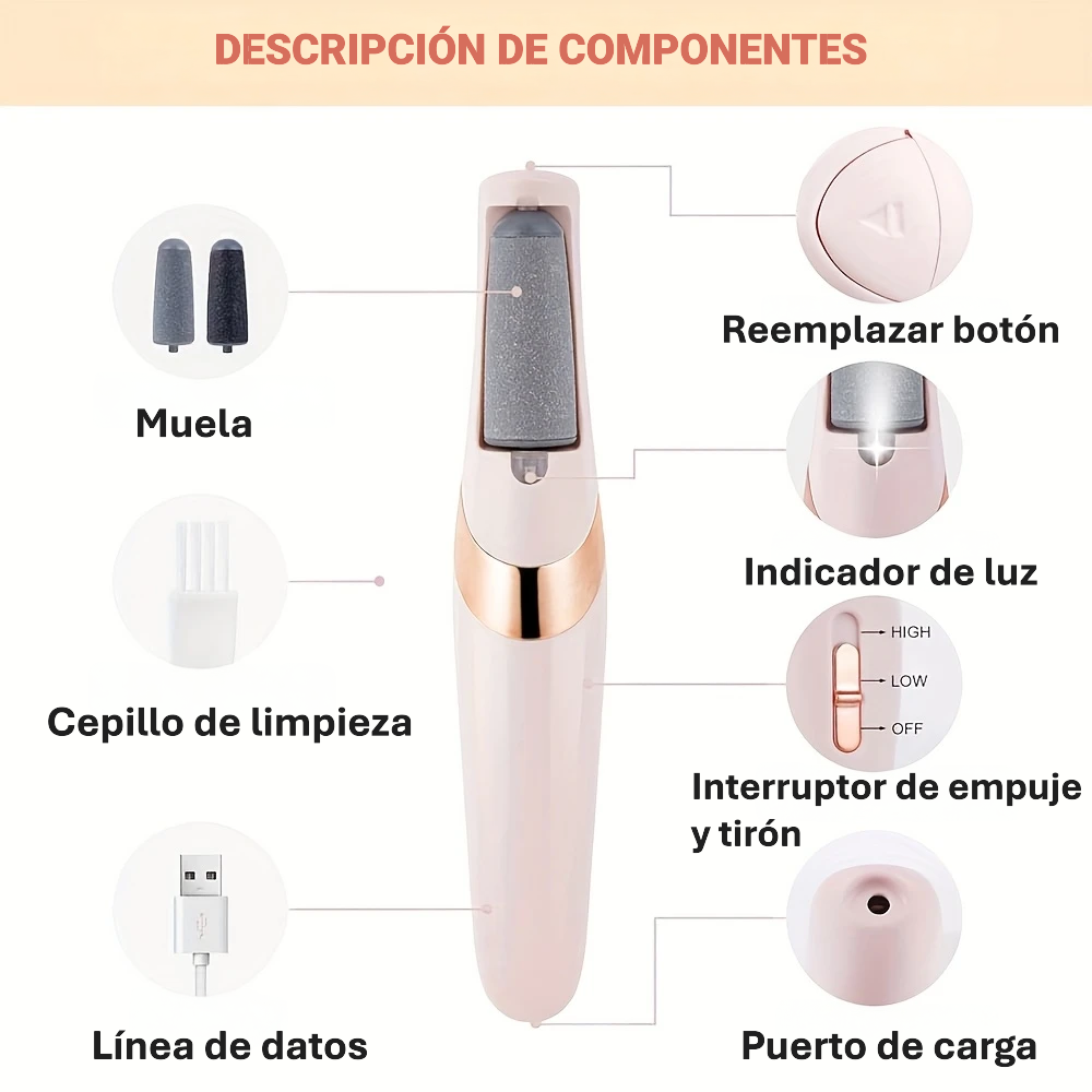REMOVEDOR DE CALLOS
