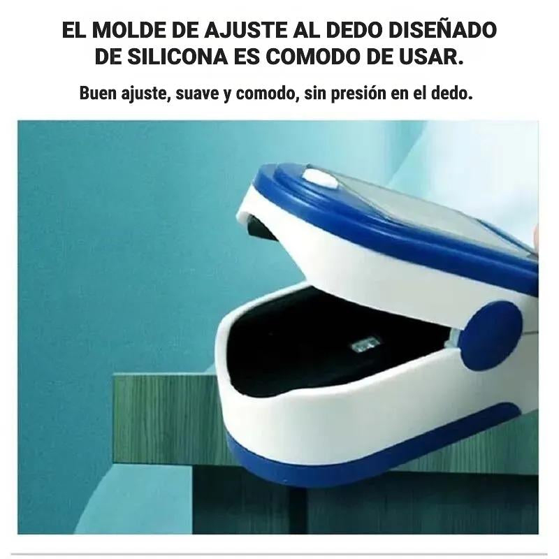 🩺 OXÍMETRO DIGITAL PORTÁTIL – MONITOREA TU BIENESTAR EN CASA